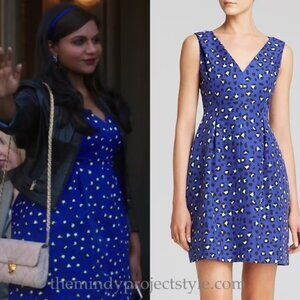 EUC Kate Spade Silk Blend Dawson Cyber Cheetah Sz 6